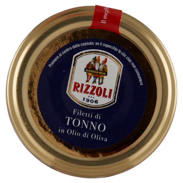 Rizzoli Filetti di Tonno in Olio di Oliva 130 g
