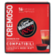 Caffè Vergnano 1882 Cremoso Capsule Compatibili Lavazza a Modo Mio* 16 x 7,5 g