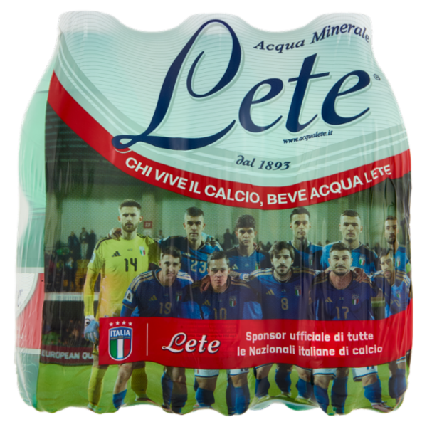 Lete Acqua Minerale Effervescente Naturale 6 x 50 cl