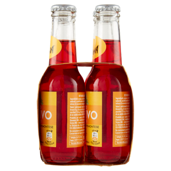 Lurisia il Nostro Aperitivo Analcolico con Assenzio Maggiore Piemontese 4 x 150 ml