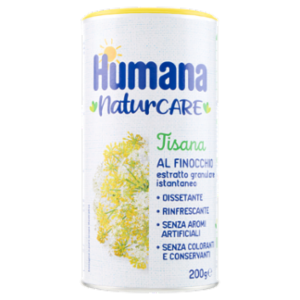 Humana NaturCare Tisana Al Finocchio Estratto Granulare Istantaneo 200 g