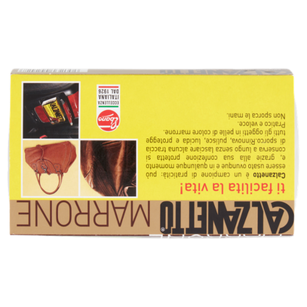 Calzanetto la magica spugna autolucidante Marrone