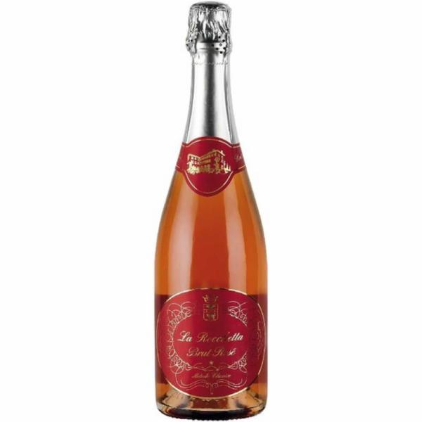 La Rocchetta Spumante Brut Rose' Metodo Classico 75cl