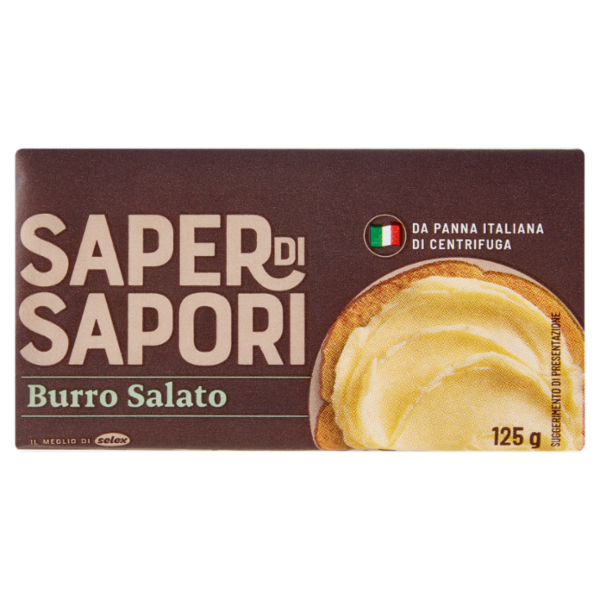 Selex Saper di Sapori Burro Salato 125 g