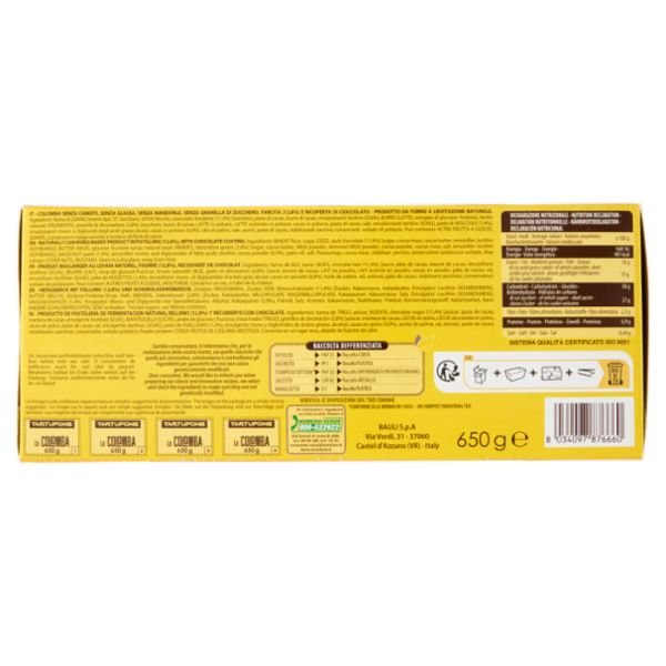 Tartufone la Colomba 650 g