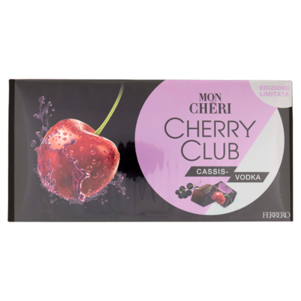 Mon Chéri Cherry Club Cassis-Vodka 15 pezzi 157 g
