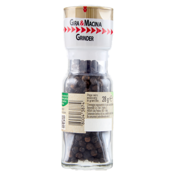 Cannamela Bionatura Pepe nero grani 28 g