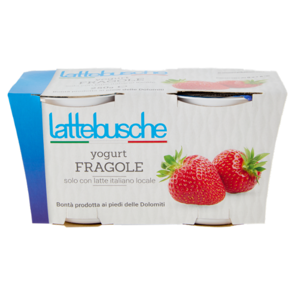 lattebusche yogurt Fragole 2 x 125 g
