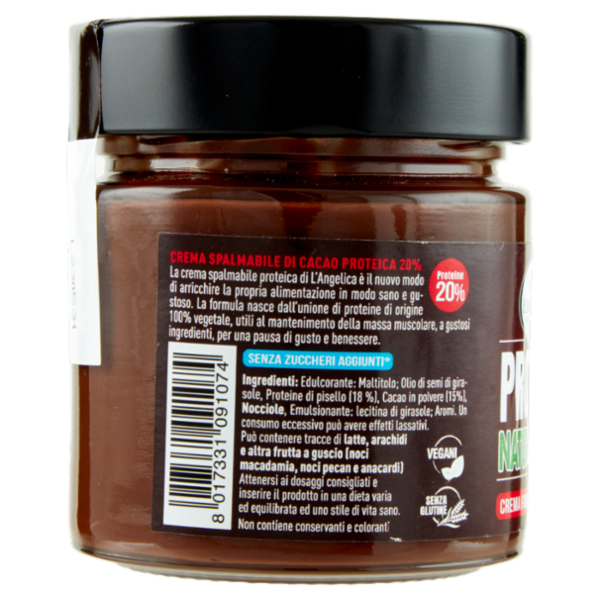 L'Angelica Protein Natur Power Crema Fondente Proteica 200 g