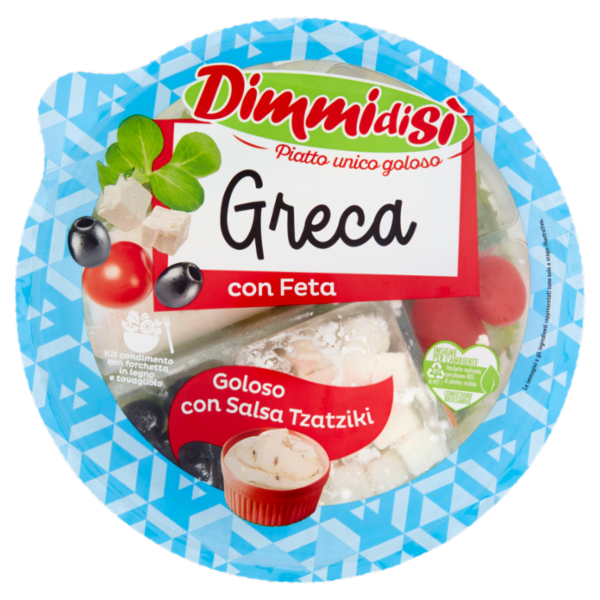 DimmidiSì Piatto unico goloso Greca con Feta 210 g