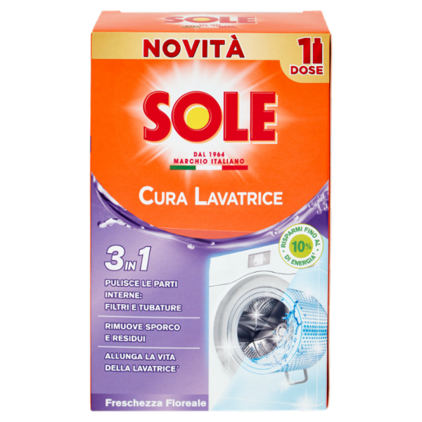 Sole Freschezza Floreale Cura Lavatrice 250 ml