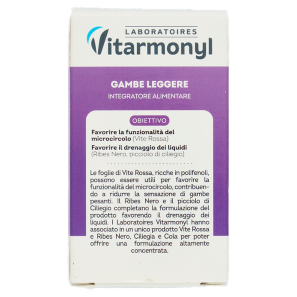 Laboratoires Vitarmonyl Gambe Leggere* 60 Compresse 39 g