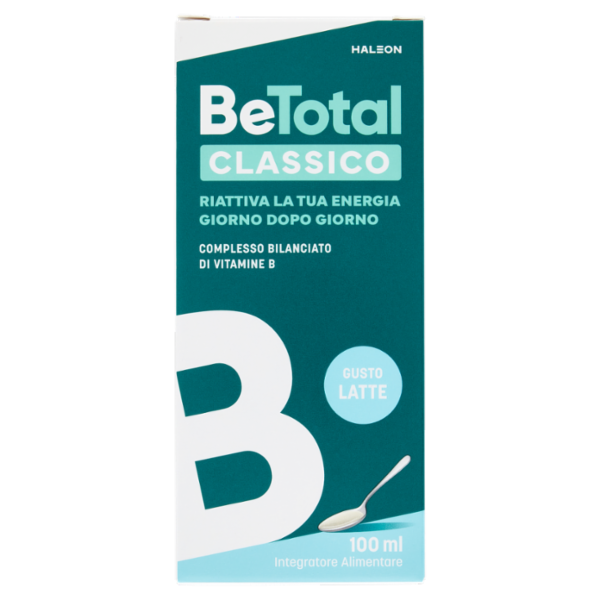 BeTotal Vitamina B Supporto per stanchezza e sistema immunitario Adulti e Bambini 100 ml