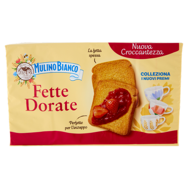 Mulino Bianco Fette Biscottate Dorate 630g