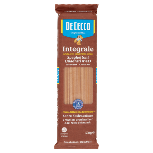 De Cecco Integrale Spaghettoni Quadrati n° 413 500 g