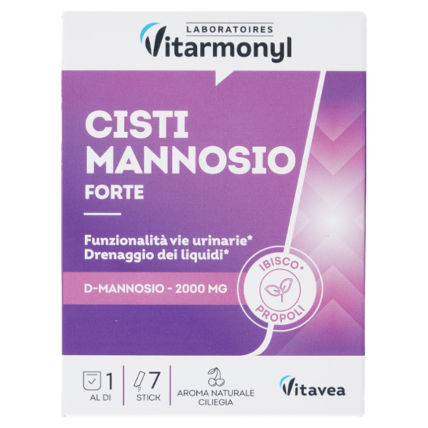 Laboratoires Vitarmonyl Cisti Mannosio Forte 7 Stick 21 g