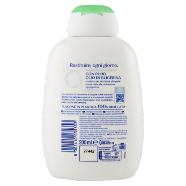 Neutro Roberts Intimo Delicato con Estratto di Camomilla 200 ml