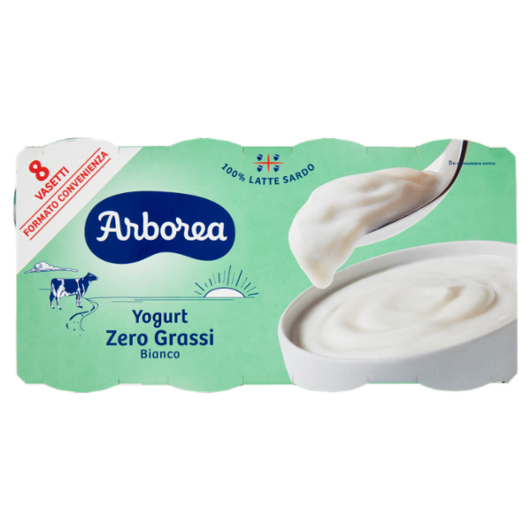 Arborea Yogurt Zero Grassi Bianco 8 x 125 g