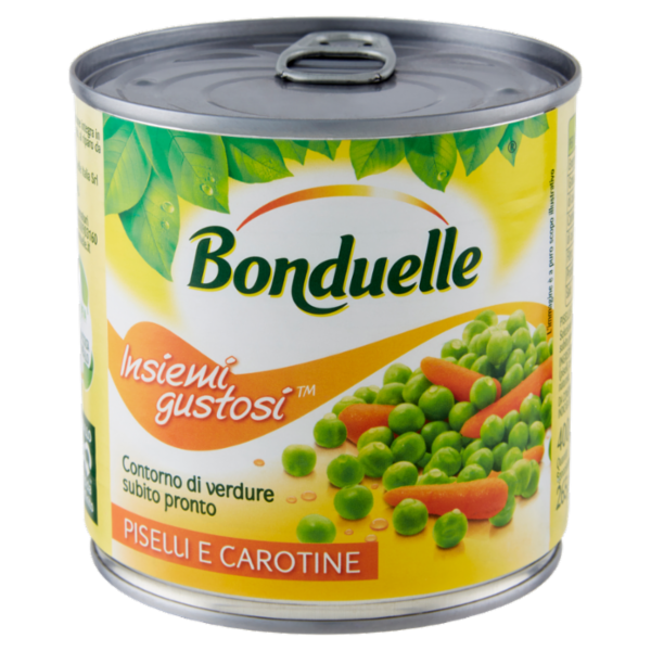 Bonduelle Insiemi gustosi Piselli e Carotine 400 g