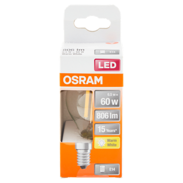 Osram Led Star Classic P 60 Warm White 6.5 W E14
