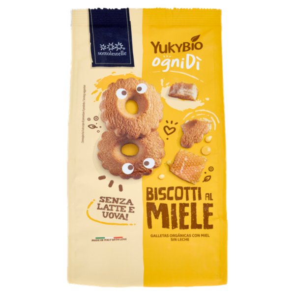 YukyBio ogniDì Biscotti al Miele 300 g