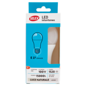 Selex Lampadina Led Goccia E27 15W