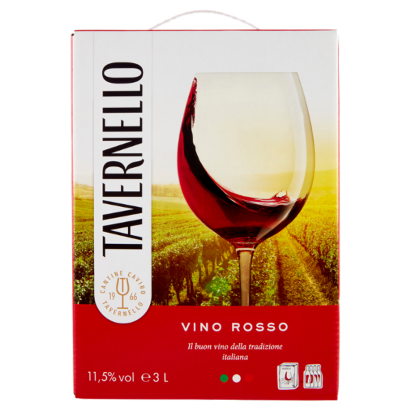 Tavernello Vino Rosso 3 L