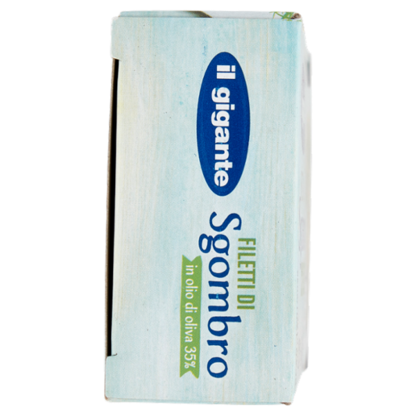 IL GIGANTE Filetti di Sgombro in olio di oliva 35% 125 g