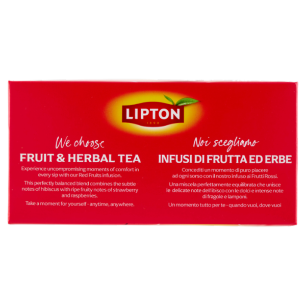 Lipton Frutti Rossi Infuso 20 x 1,7 g