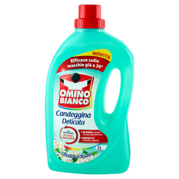 Omino Bianco Candeggina Delicata Muschio Bianco 2000 ml