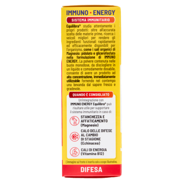 equilibra Immuno - Energy Sistema Immunitario Bustine Monodose 14 x 7 g