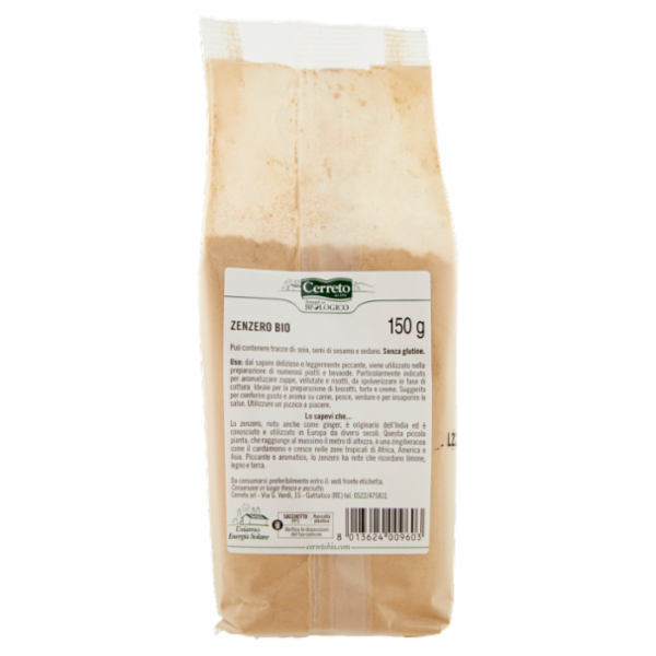 Cerreto i Sapori Zenzero polvere Bio 150 g