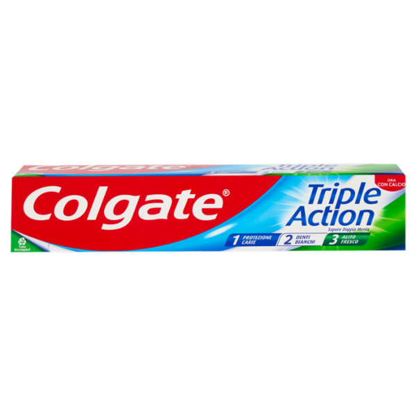 Colgate dentifricio Triple Action protezione carie 75 ml