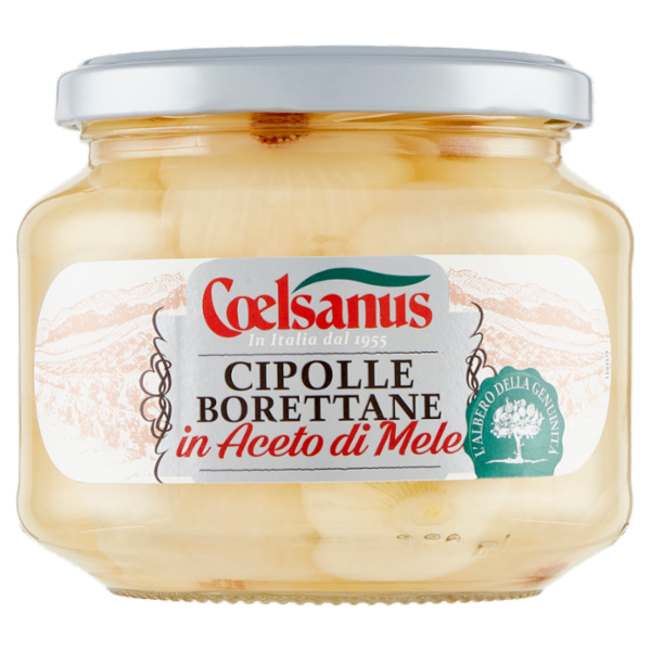 Coelsanus Cipolle Borettane in Aceto di Mele 360 g