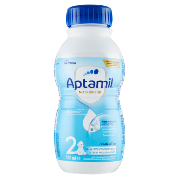 Aptamil Nutribiotik 2 Latte di Proseguimento 500 ml
