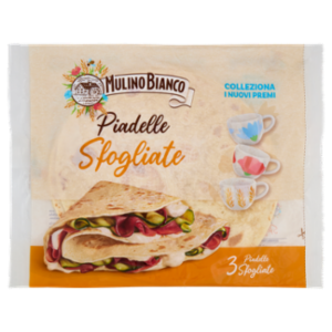 Mulino Bianco Piadelle Sfogliate Ideale Per Piadina 3pz 330g