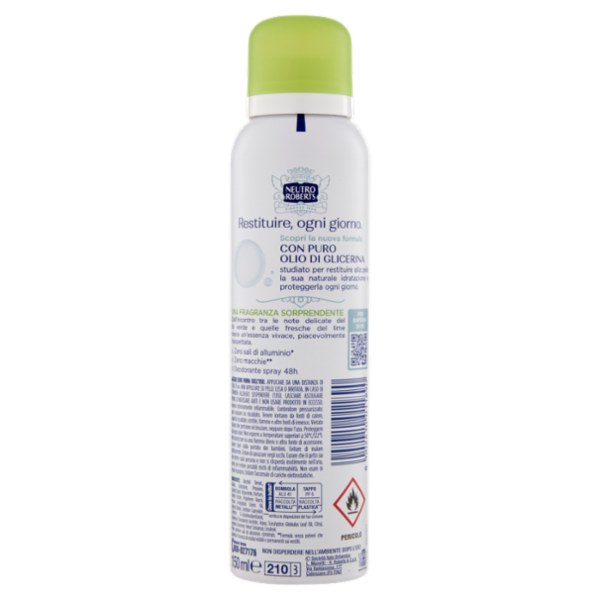 Neutro Roberts Tè Verde e Lime 150 ml