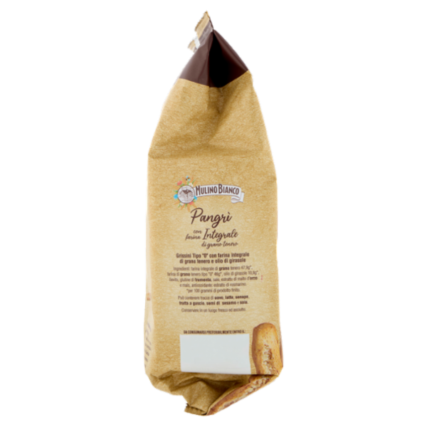 Mulino Bianco Pangrì Grissini Integrali con Nuova Apertura Facilitata 250g
