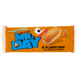 Mr.Day 6 Plumcake Con Una Goccia Di Miele 6 x 31,7 g