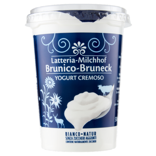 Latteria Brunico Yogurt Cremoso Bianco 500 g