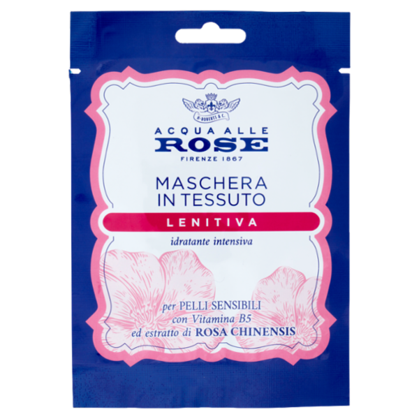Acqua alle Rose Maschera in Tessuto Lenitiva 1 pz