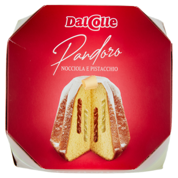 Dal Colle Pandoro Nocciola e Pistacchio 750 g