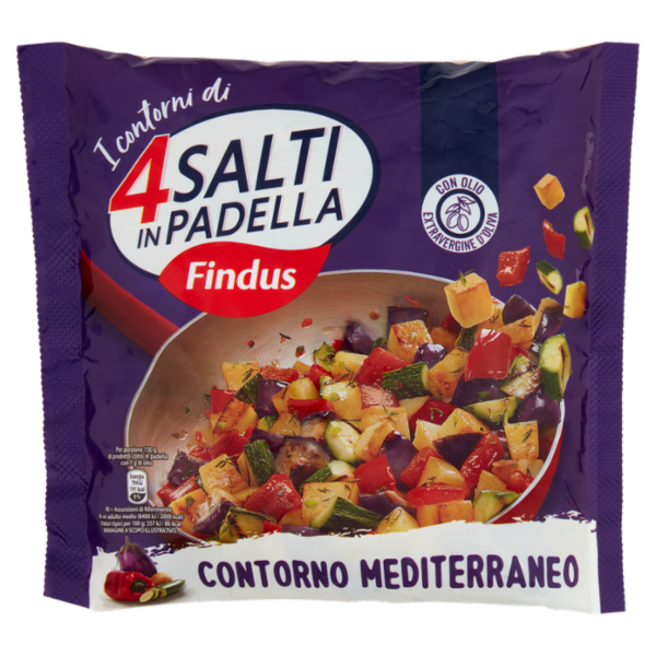 4 Salti in Padella Findus Contorno Mediterraneo 450 g