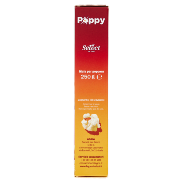 Select Poppy Mais per Popcorn 250 g