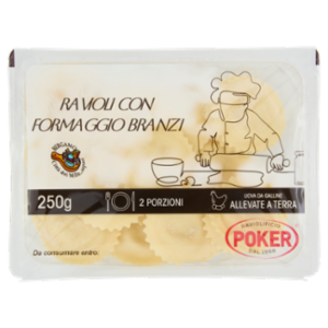 Poker Ravioli Con Formaggio Branzi 250 g