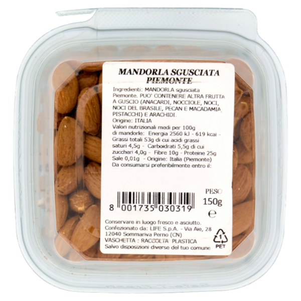 life Mandorla Piemontese 150 g