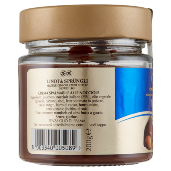 Lindt Crema spalmabile Nocciole Cioccolato al latte 200 g
