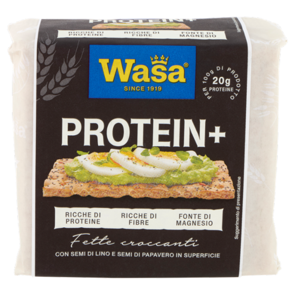Wasa Protein+ Cracker con 20g di Proteine per 100g Ricche di Proteine 200g