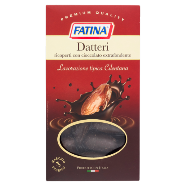 Fatina Datteri ricoperti con cioccolato extrafondente 150 g