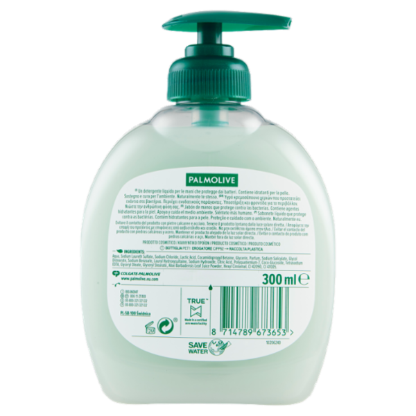 Palmolive sapone liquido mani Hygiene Plus antibatterico 300 ml